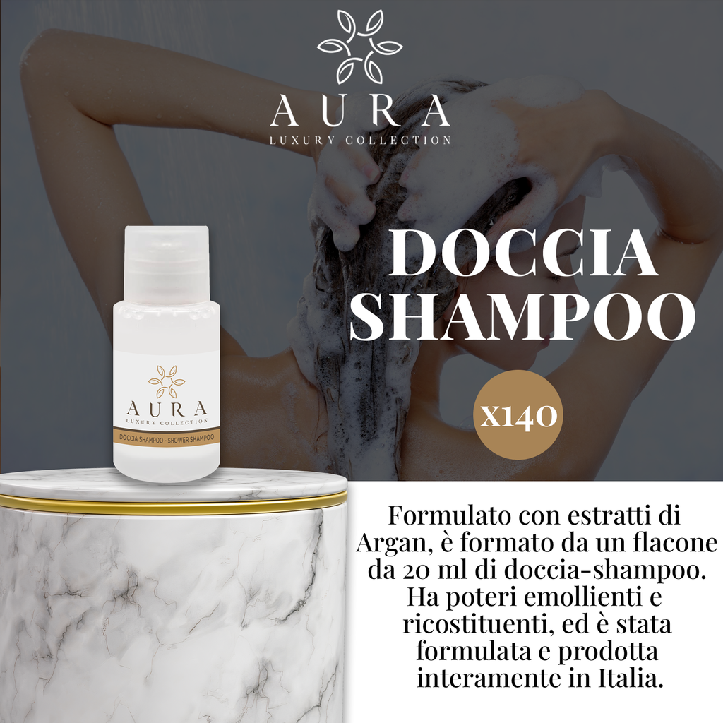 Kit cortesia bagno da 400 pezzi composto da 100 flaconi shampoo doccia 20 ml, 100 flaconi igiene intima, 100 saponette 9 gr, 100 cuffie + OMAGGIO 500 fasce garanzia igiene wc
