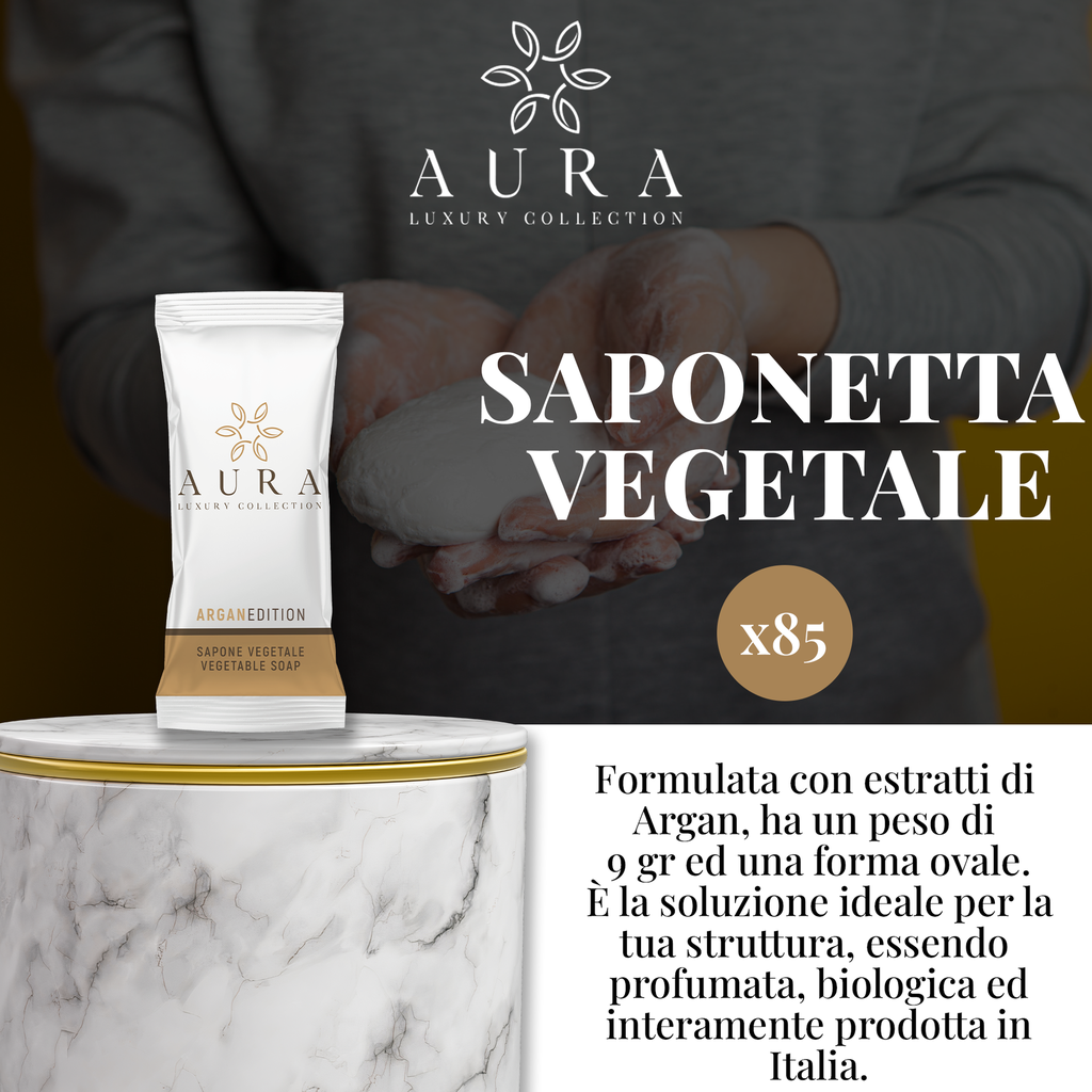 Kit cortesia bagno da 400 pezzi composto da 100 flaconi shampoo doccia 20 ml, 100 flaconi igiene intima, 100 saponette 9 gr, 100 cuffie + OMAGGIO 500 fasce garanzia igiene wc