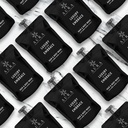 Bustina Doypack stand-up richiudibile 30 ml shampoo doccia fiordaliso e passiflora Aura Luxury Collection Black Edition