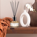 Living diffuser Diffusore di profumo per ambienti 200 ml Fragranza Orchidea e Tè Bianco con bastoncini in legno inclusi
