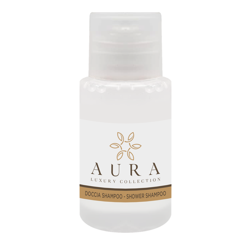 Kit flaconi shampoo doccia all'Argan 20 ml