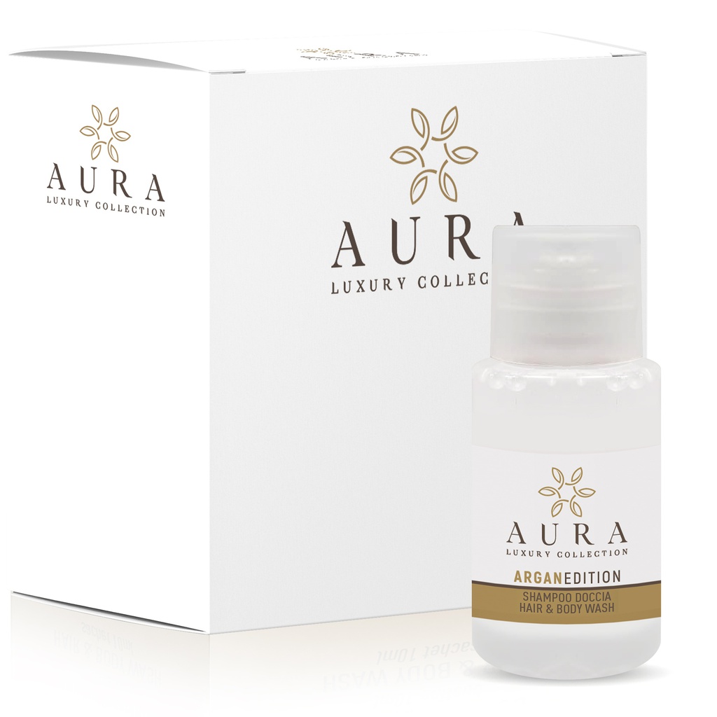 Shampoo doccia Argan 20ml flaconcino hotel