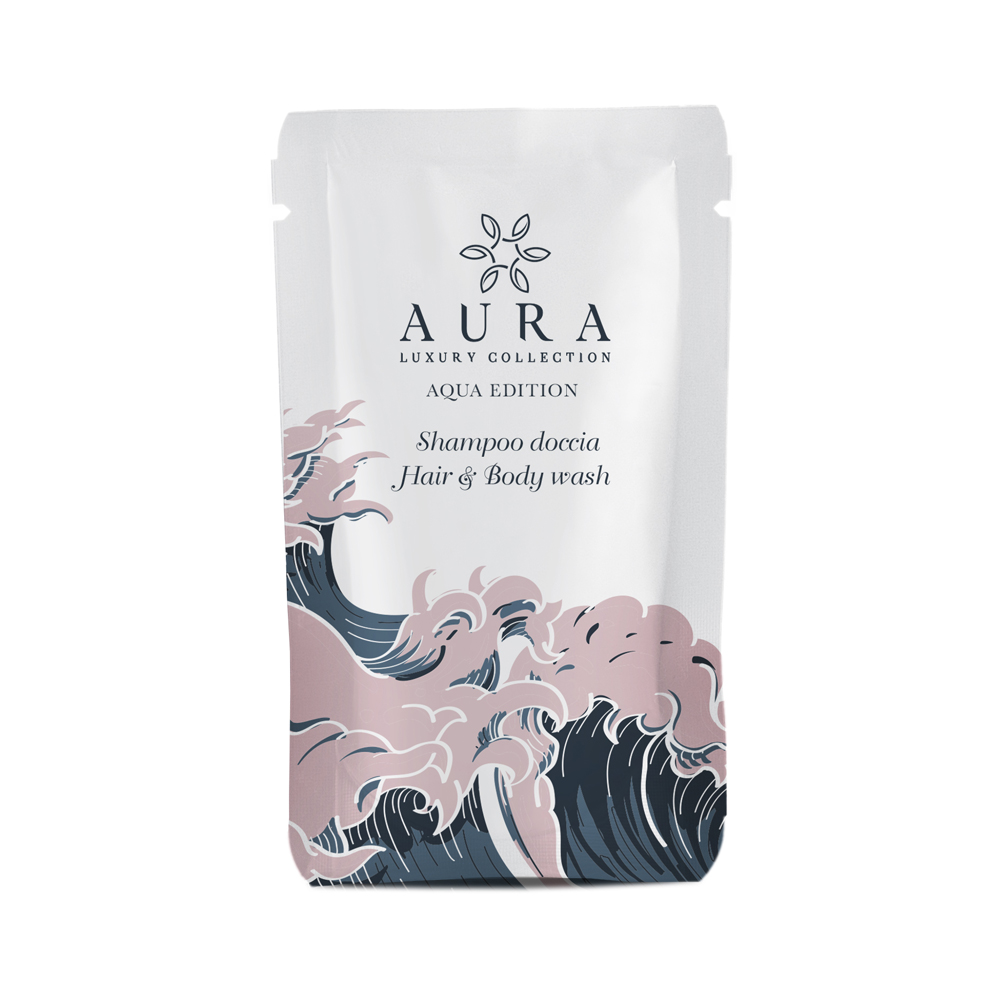 Kit Bustina stand-up 20 ml shampoo doccia con ortica bianca