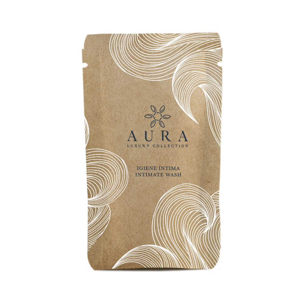 Bustina stand-up 20 ml igiene intima con acido lattico e foglie di Aloe vera