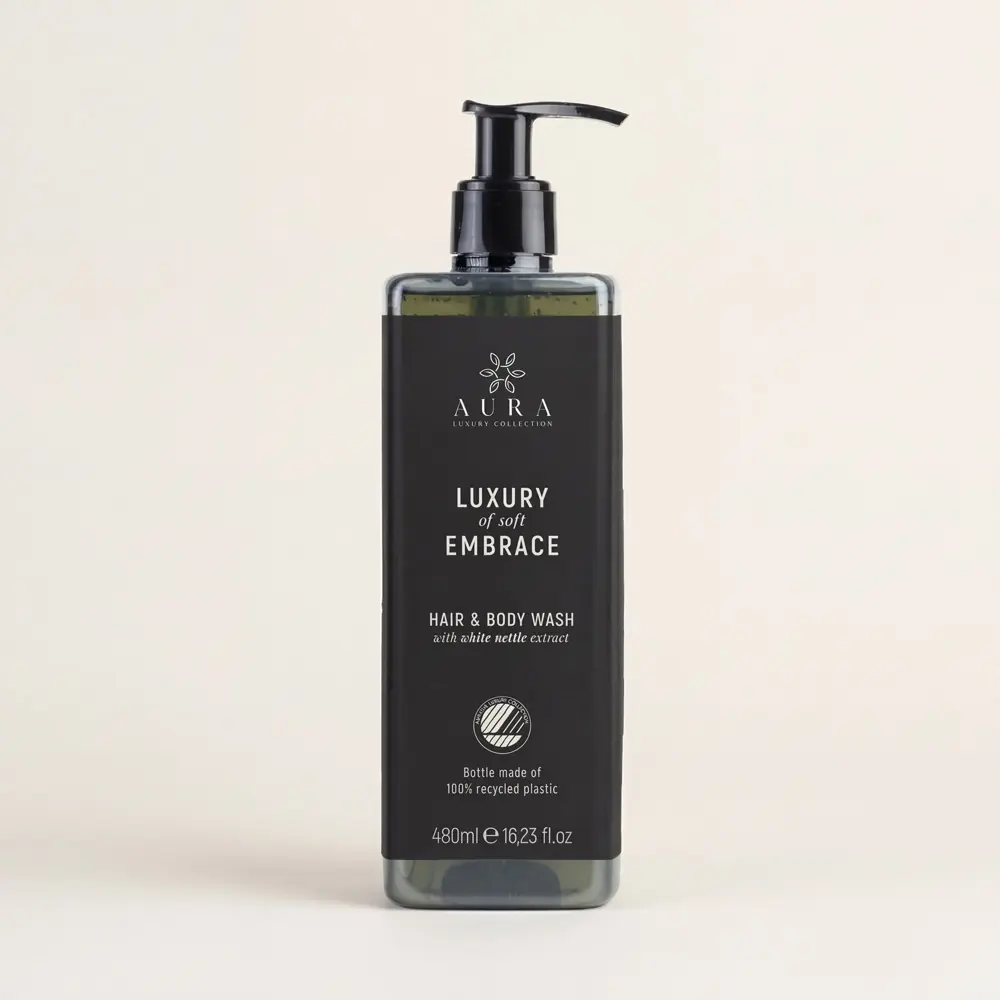 Dispenser Shampoo Doccia Hotel Nordic Swan Ecolabel 480 ml