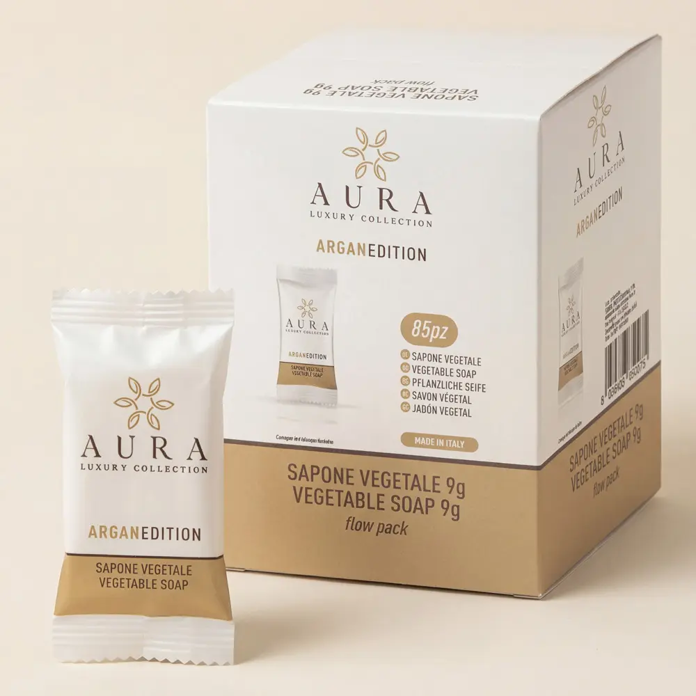 Saponette Hotel Argan 9 gr – Linea Cortesia