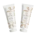 Kit tubi gel doccia 30 ml con estratti biologici di avena e oryza sativa e tubi shampoo con estratti biologici di the nero ed arancio amaro 30 ml