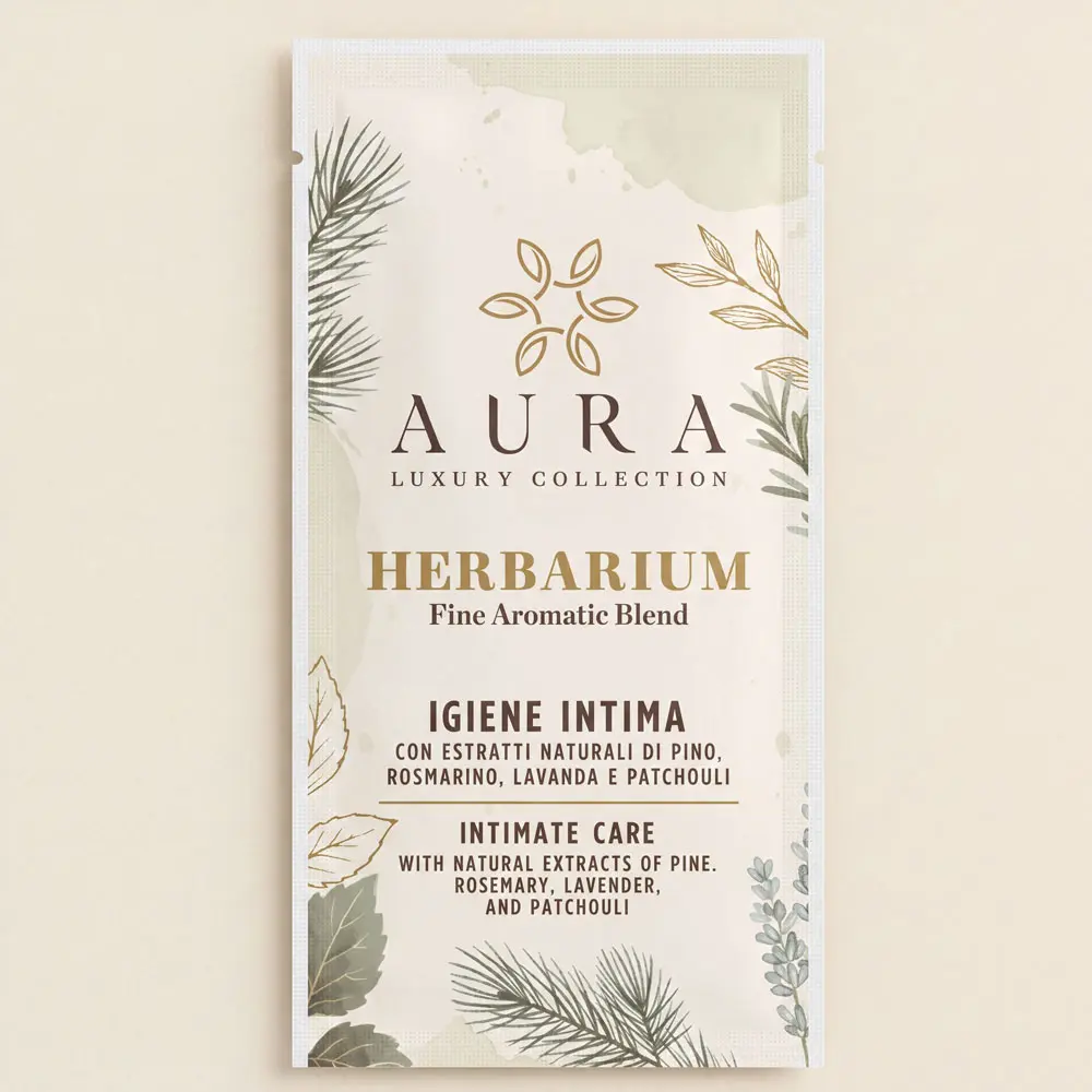 Herbarium Edt Bustina in carta igiene intima 10ML Aura Luxury Collection