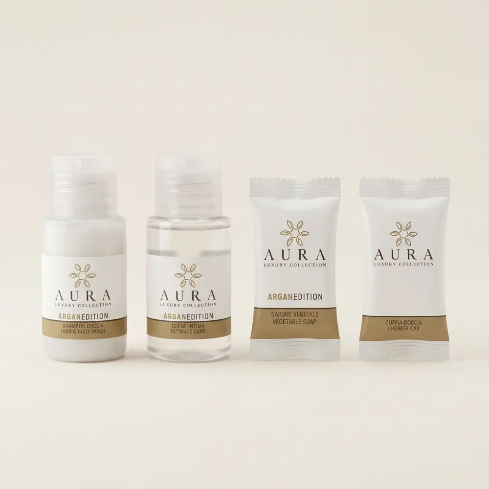 Kit cortesia bagno 445 pezzi hotel