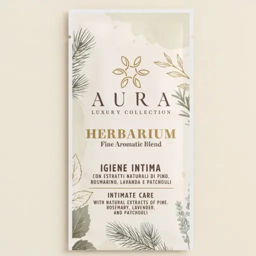 Herbarium Edt Bustina in carta igiene intima 10ML Aura Luxury Collection