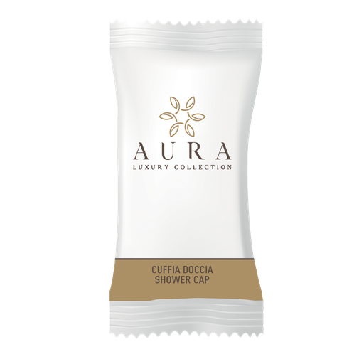 Kit Cuffie doccia impermeabile trasparente in bustina taglia unica