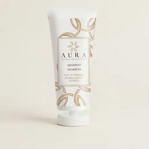 Kit tubi 30 ml shampoo con estratti biologici di the nero ed arancio amaro