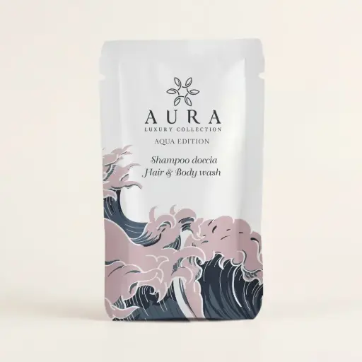 Kit Bustina stand-up 20 ml shampoo doccia con ortica bianca